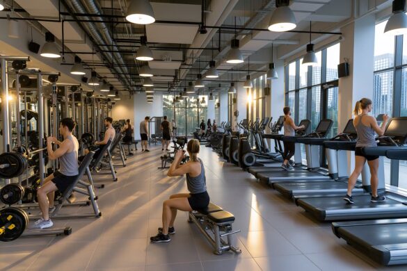 Fitness centra a tělocvičny