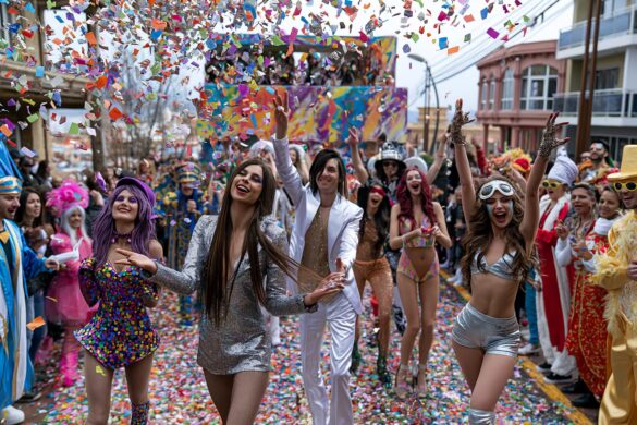Desfiles callejeros y carnavales
